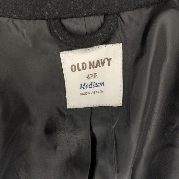 Black Wook Pea Coat - Picture 8 of 9